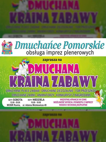 Dmuchana Kraina Zabawy Luzino